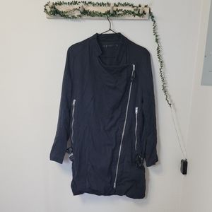 All Saints Wren Biker Coat